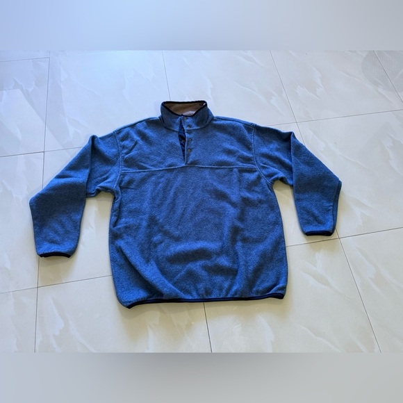 CR Club Room Sweater Mens Blue Sweater Fair Isle Winter Crew Neck Lightweight M - Picture 13 of 16